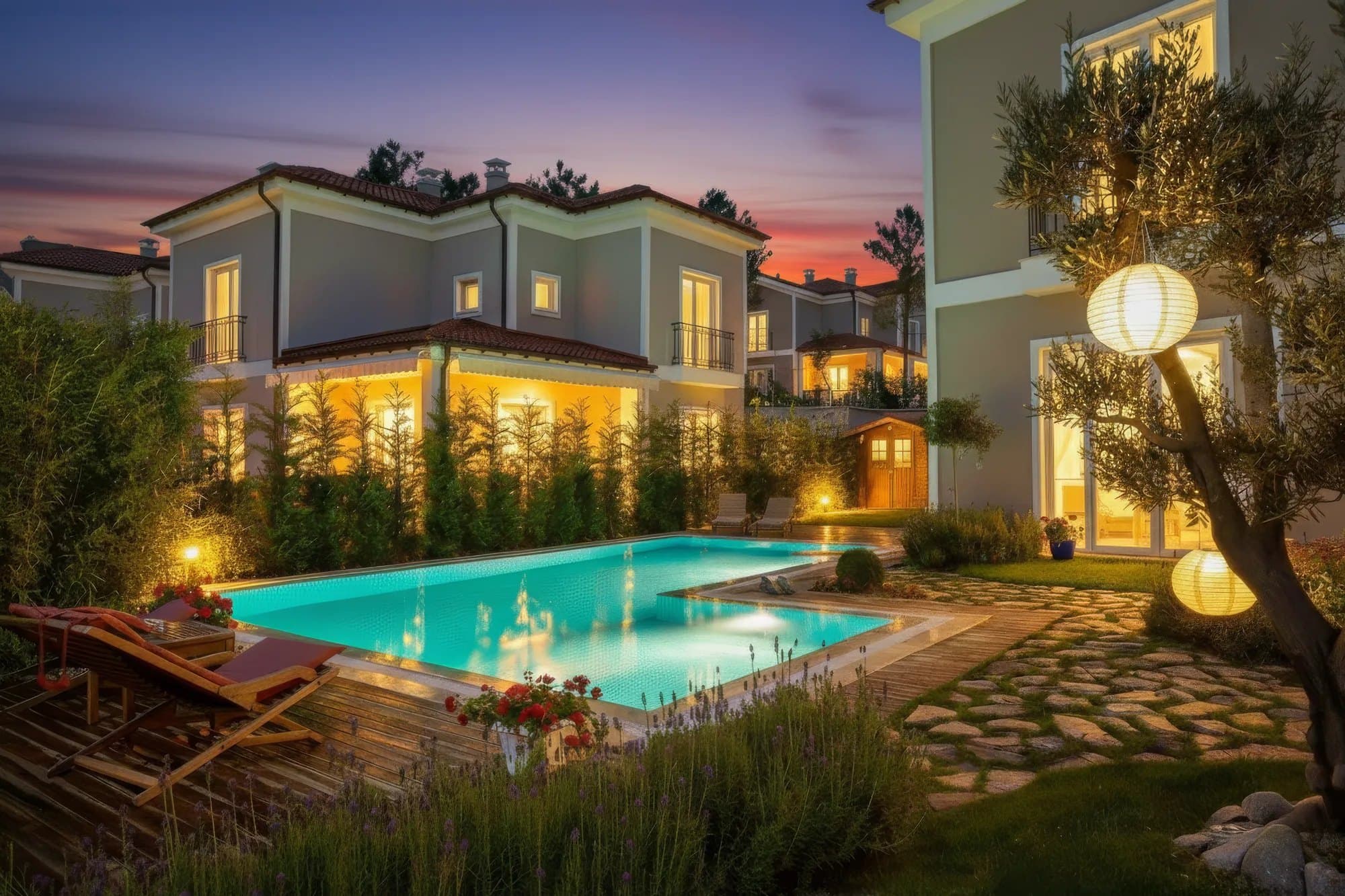 Butik Villa Projeleri — NEOPARK TAŞMALI HAVUZ UYGULAMASI, 2015